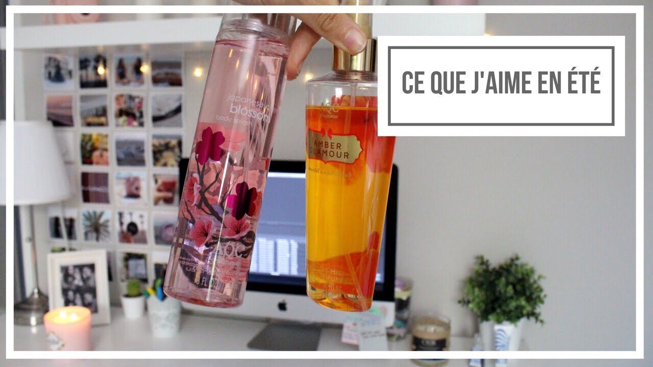 LES CHOSES QUE J'AIME EN ÉTÉ