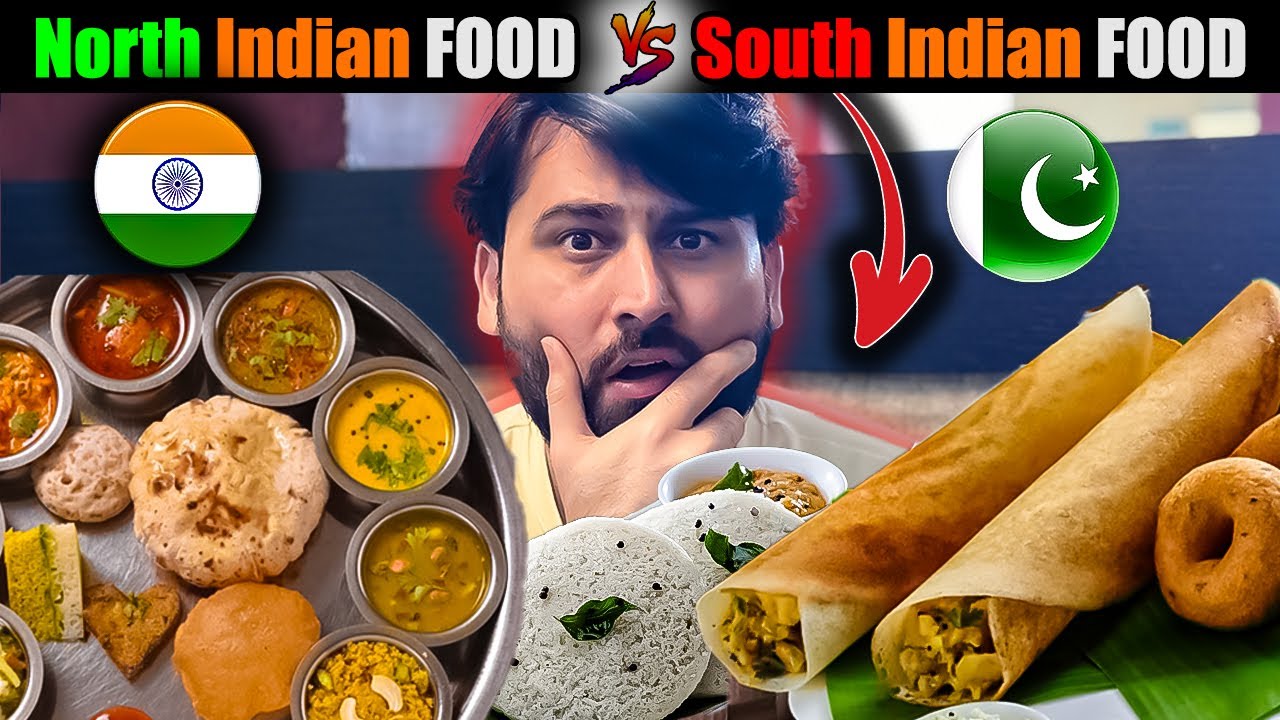 🇮🇳 North India FOOD vs South India FOOD compared by PAKISTANI 🇵🇰 in Jeddah Saudi Arabia