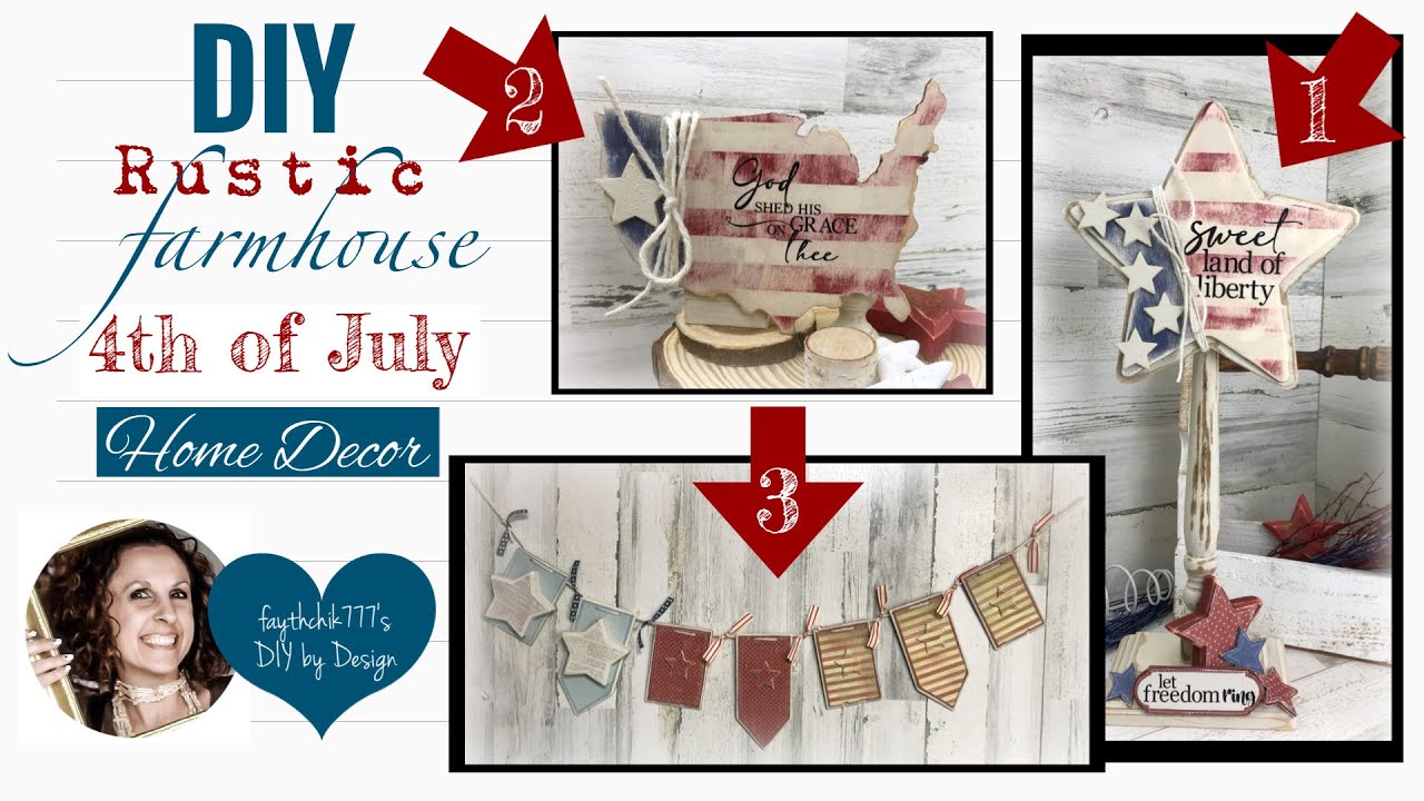 Dollar Tree DIY Crafts | Dollar Tree DIY 4th of July Crafts 2021 | Dollar Tree Farmhouse Decor