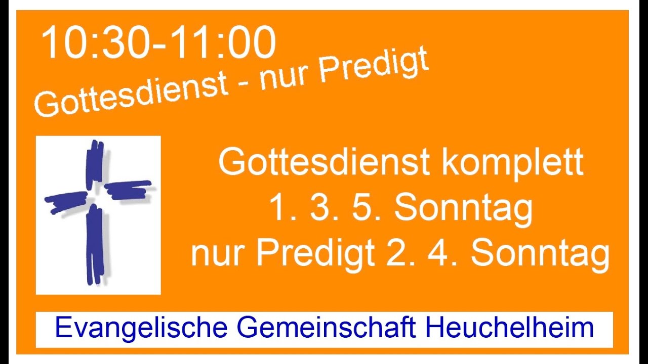 GD202301405 Eifer für Gott Teil 2 Predigt
