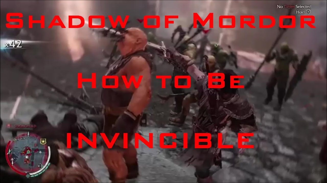 Shadow of Mordor: How to Be INVINCIBLE!! NEVER DIE AGAIN! HD