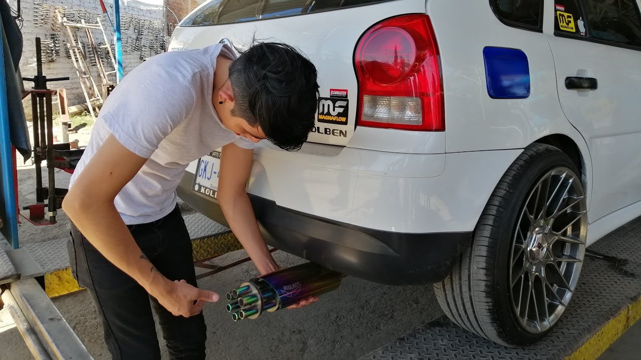 Instale Escapes De Moto En Un Auto😱||| FAIL