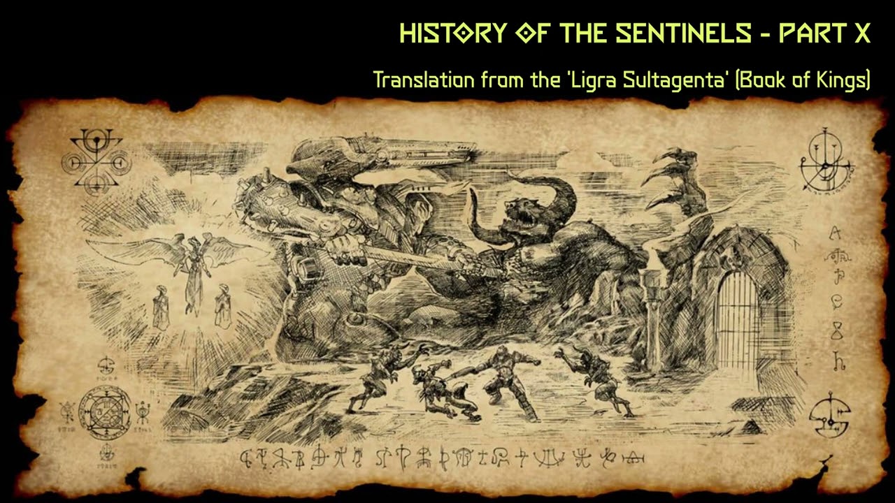 History of the Sentinels - Part X - Narrated by Dr. Samuel Hayden's replica (Doom Eternal)