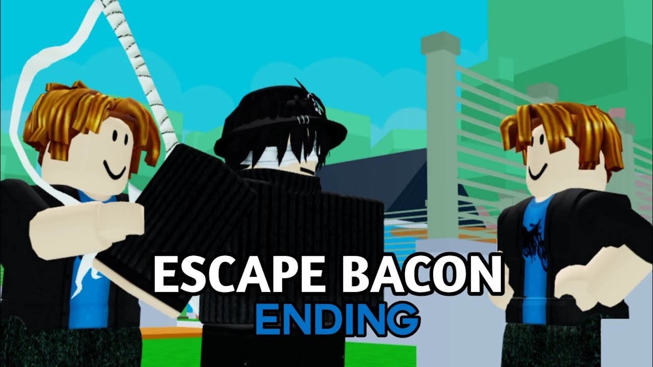 Roblox - Escape Bacon (ENDING)