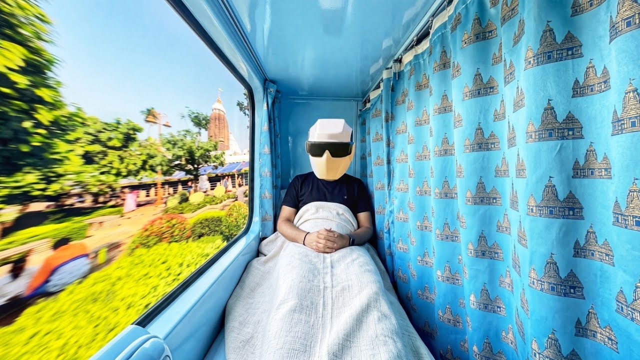 2 Day Trip to Puri on India's Semi-Private Sleeper Train🇮🇳