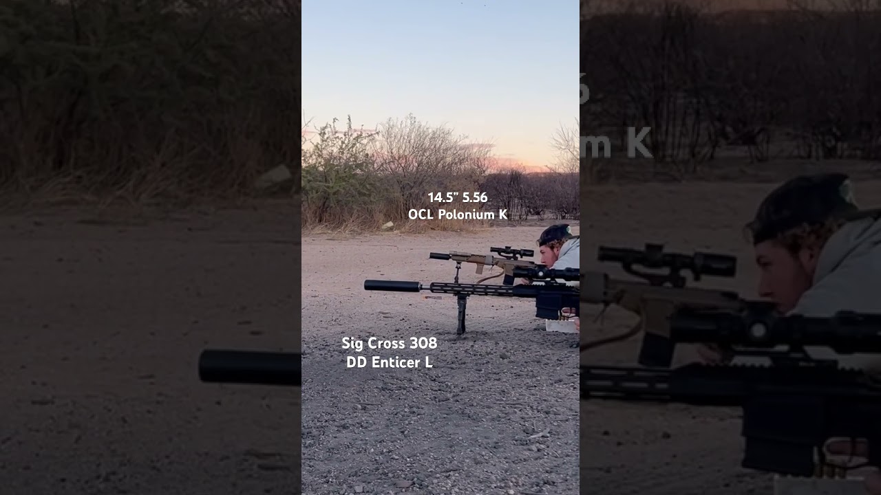 308 vs 5.56 / Enticer L vs Polonium K @DILIGENTDEFENSECO @ottercreeklabs @sigsauerinc