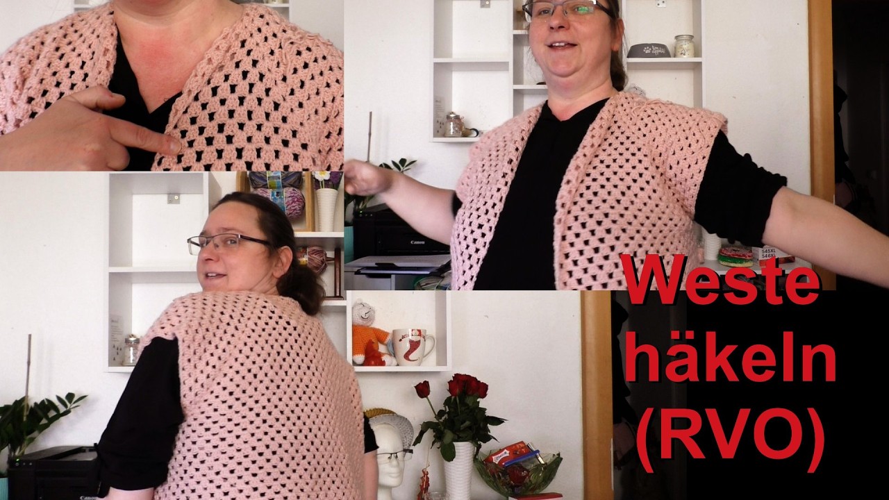 Weste häkeln (RVO) / Maschenschäfchen