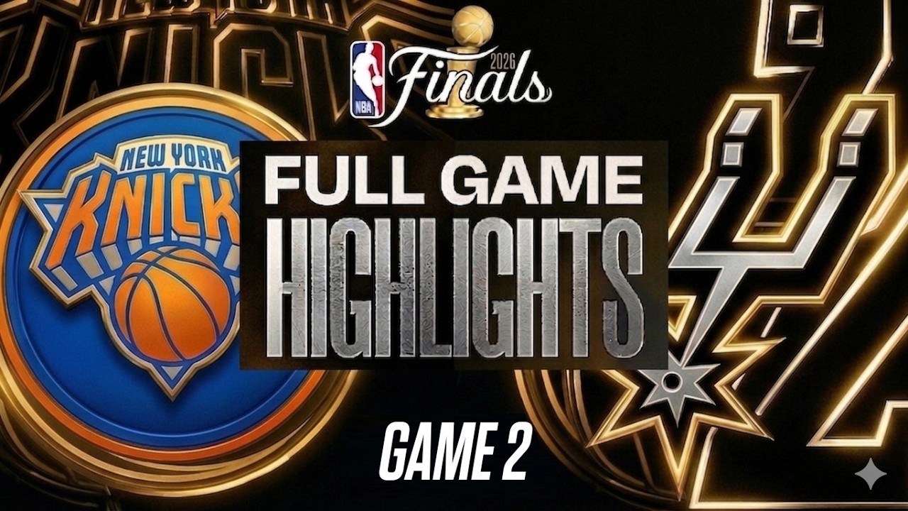 KNICKS vs SPURS FULL GAME 2 HIGHLIGHTS JUNE 5, 2026 NBA HIGHLIGHTS TODAY | NBA 2K26 GAMEPLAY