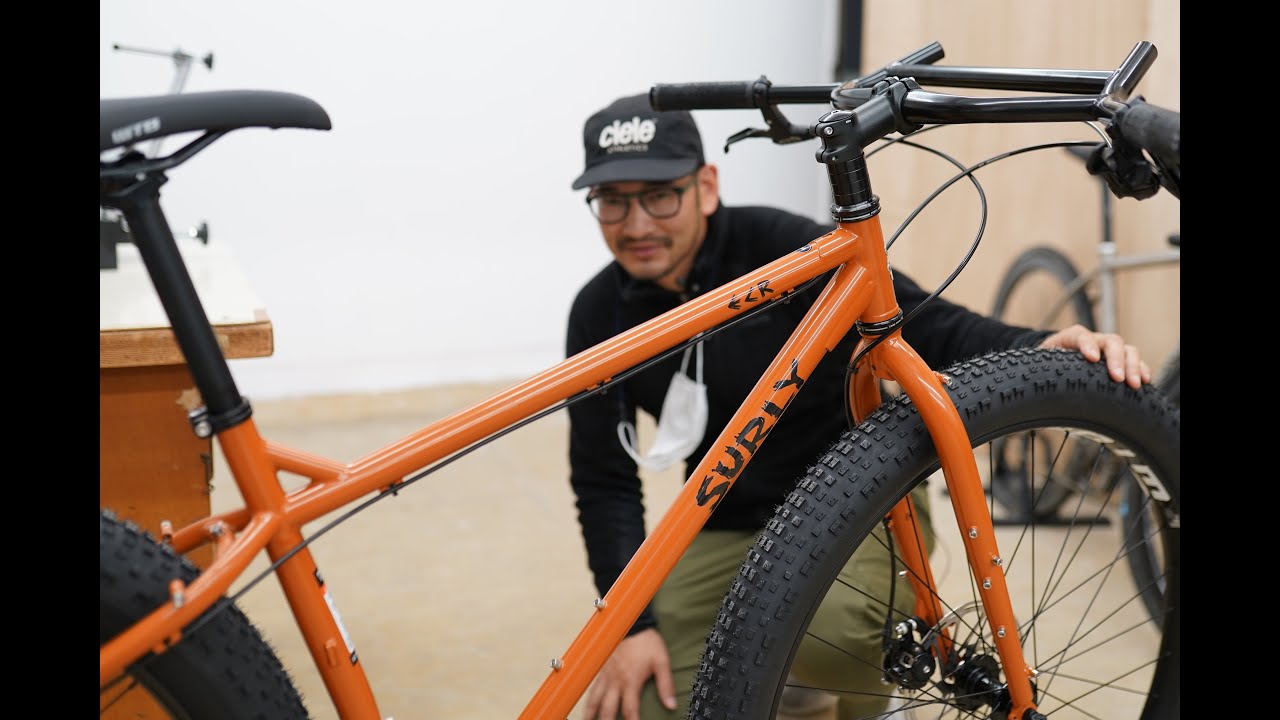 男心をくすぐる【Surly ECR 29 +】バイクパッキング最強自転車です。