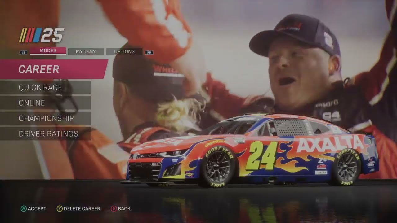 NASCAR 25 - CAREER MODE - DAY 2