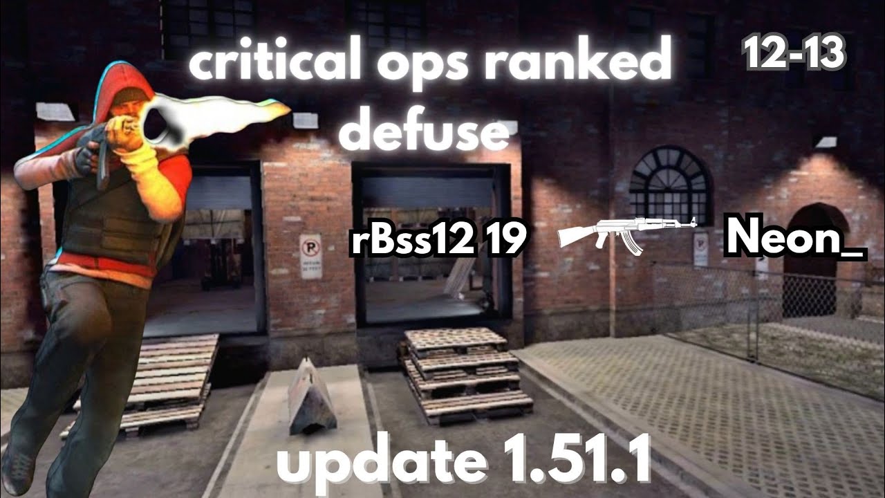 Critical ops ranked defuse | new update 1.51.1 #criticalops #rankedmatch 