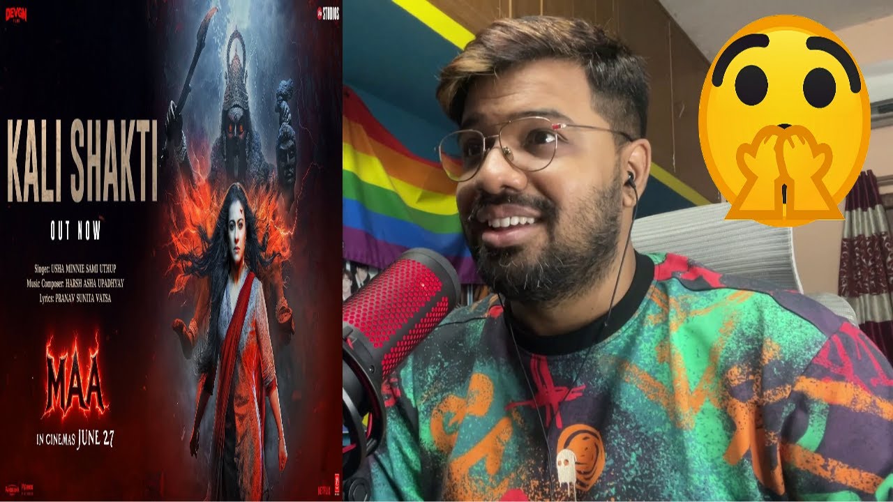 KALI SHAKTI (Song): KAJOL Reaction | MAA | USHA UTHUP | HARSH UPADHYAY | PRANAV VATSA