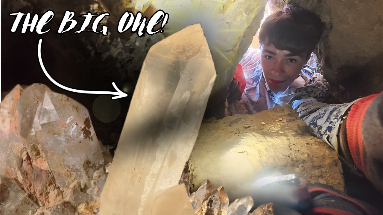 Digging a SECRET Spot in California, There's Still Massive Crytals to be Found!!