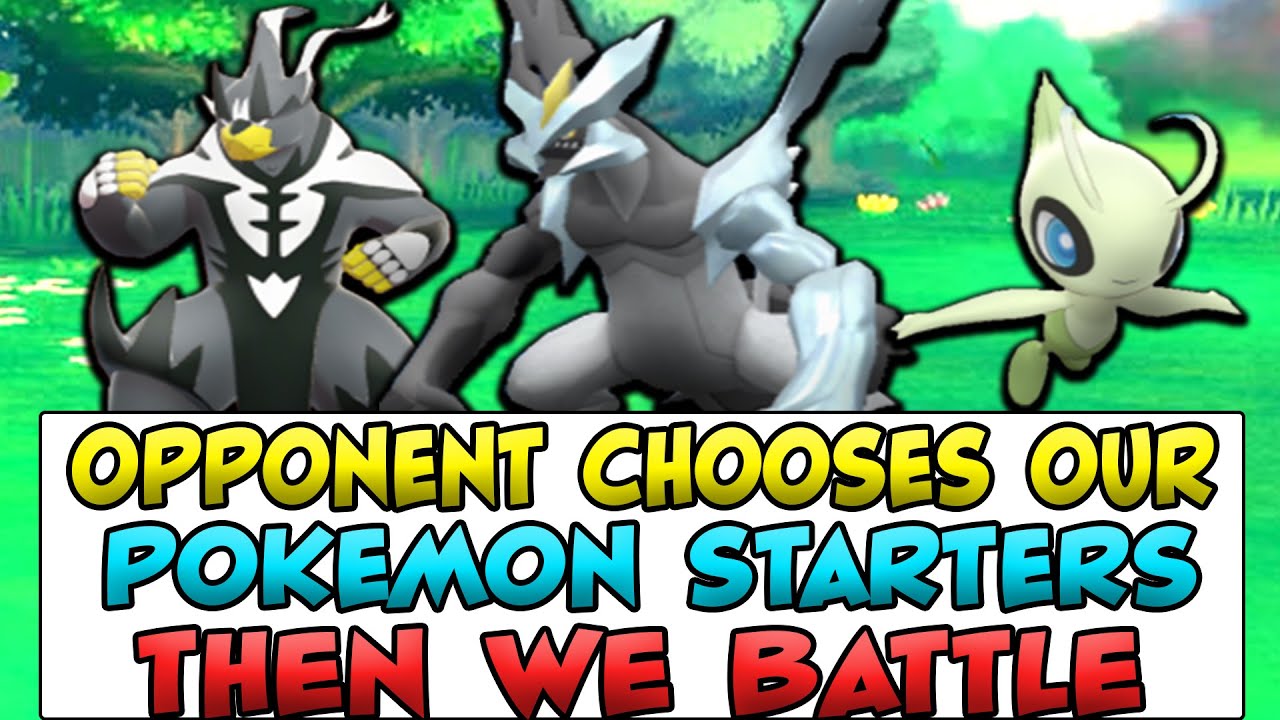 Blindly Choosing Our Opponents Pokémon Then We Battle!