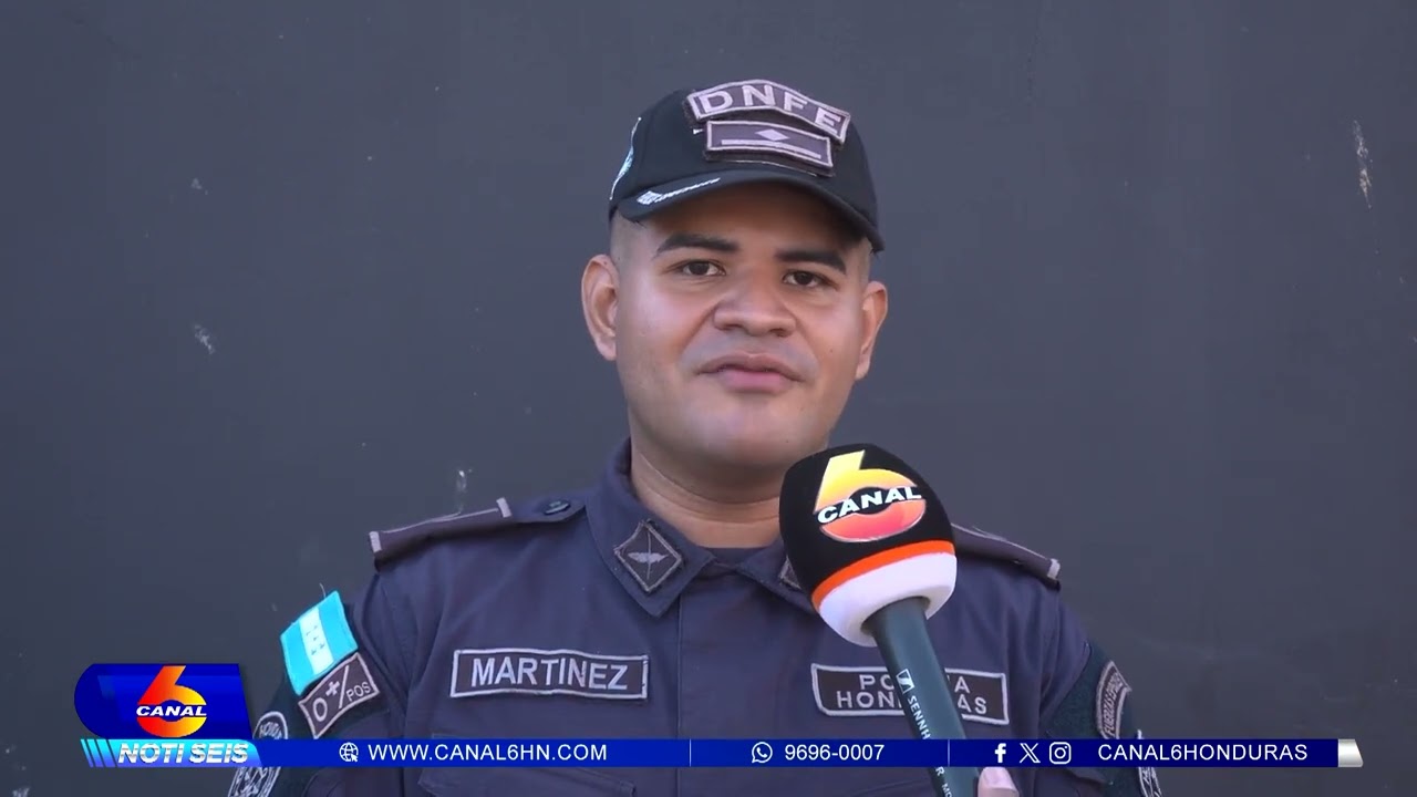 DNFE manifiesta, actividades de seguridad en Olancho y Francisco Mor&aacute;n