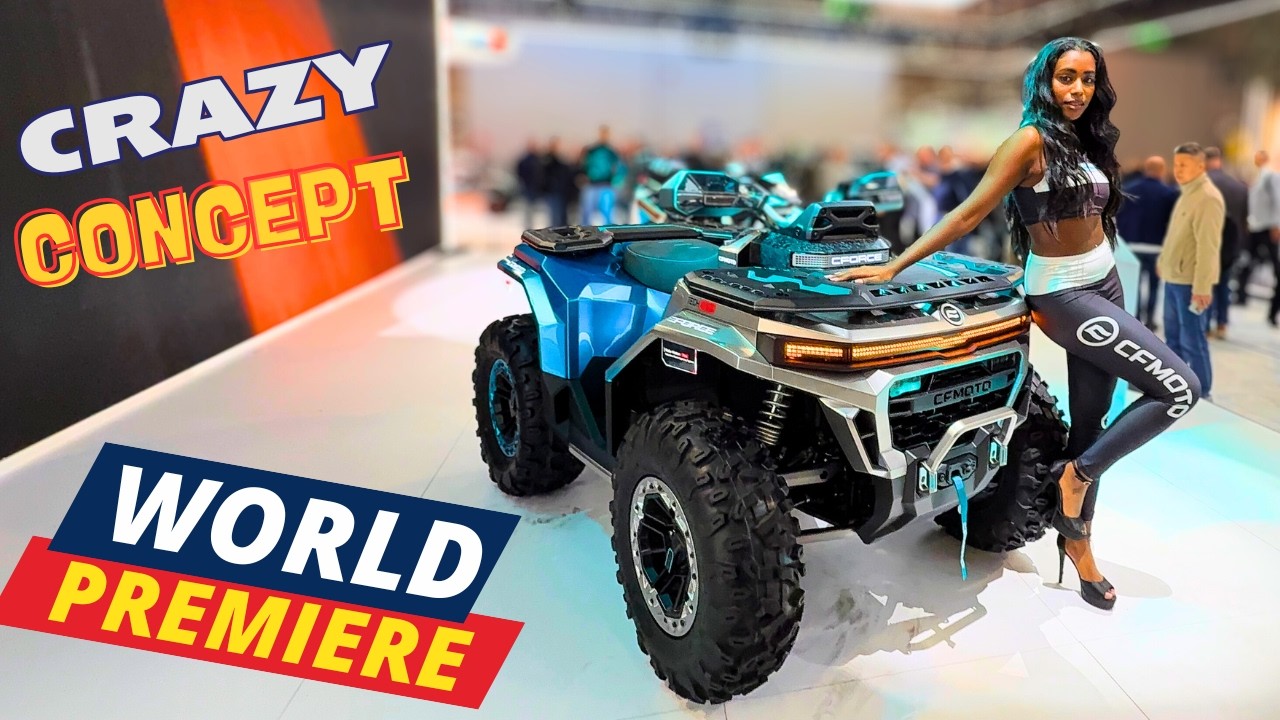 Мировая премьера 😱😱 CfMoto CFORCE TECH GEN 4 👉👉 Что вы думаете?