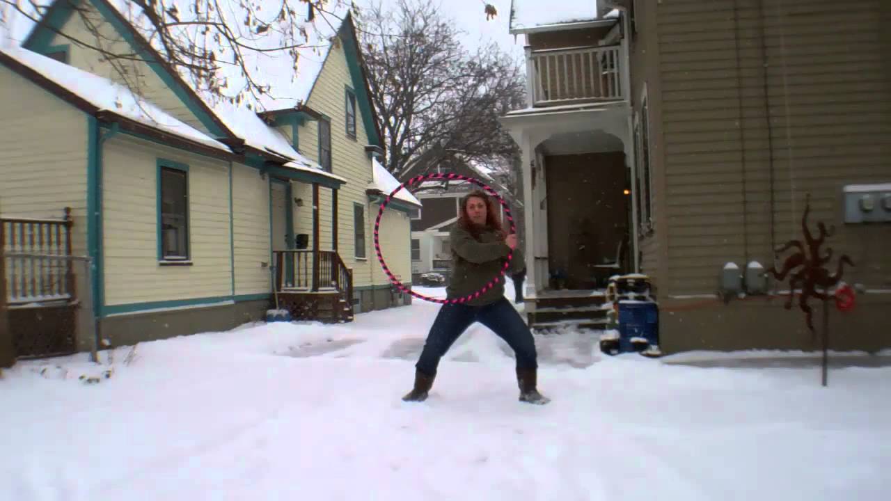 Jillery Hoops in the Snow 2012