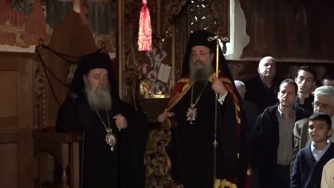 Αρχιερατικός Εσπερινός & Κουρά μοναχού Γαβριήλ Κωνσταντινίδη, Ι. Μονή Αγ. Πάντων Τριταίας, 18.11.23
