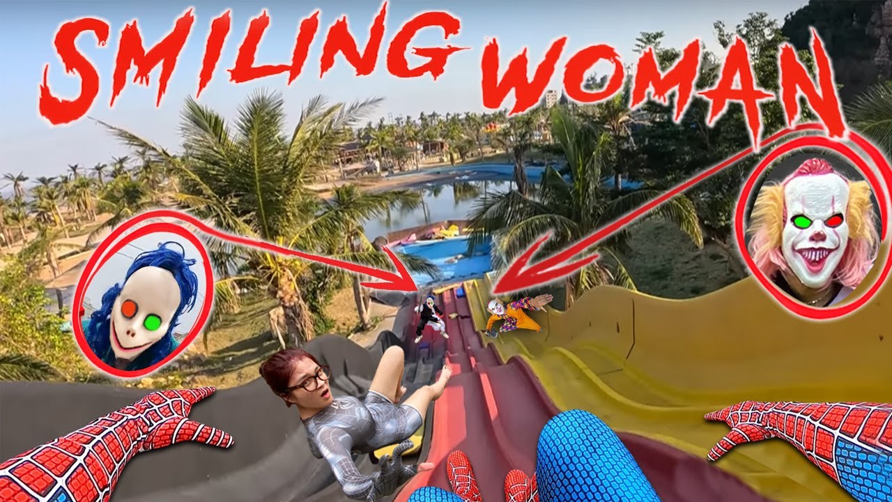 PARKOUR SPIDER-MAN FACES THE SMILING WOMAN 7.0😱 | Horror Film POV