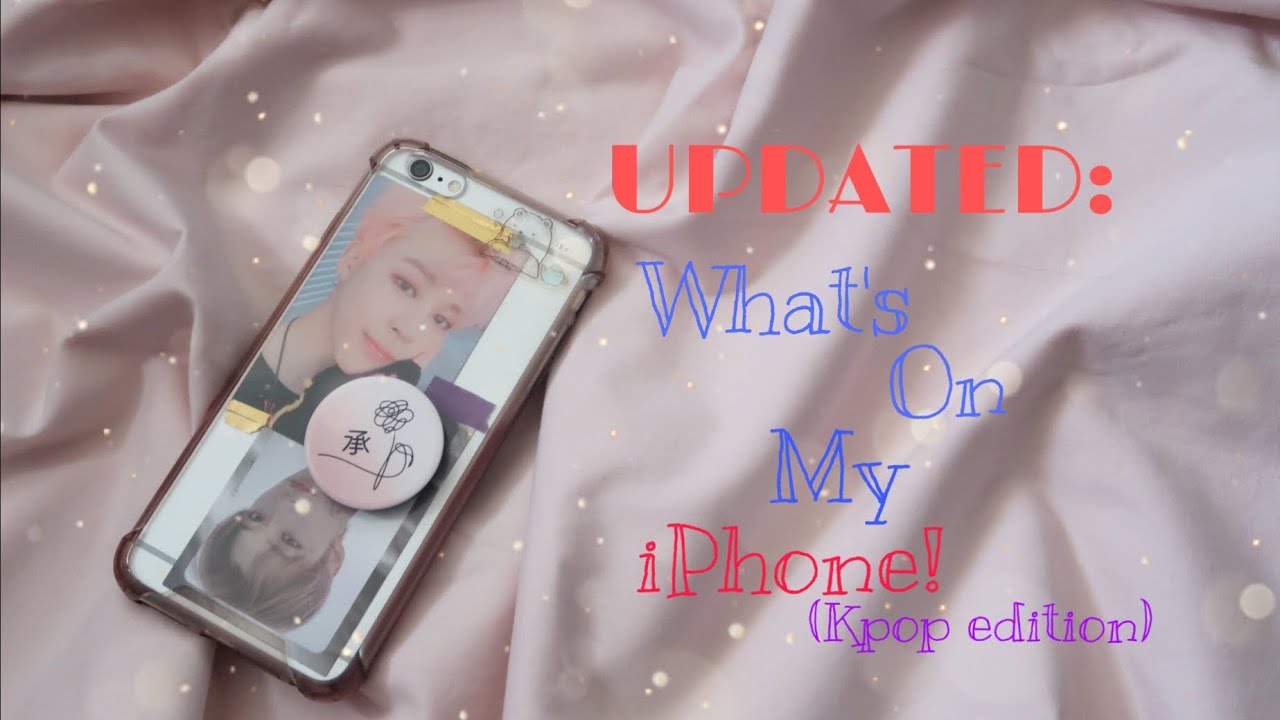What's On My iPhone | Kpop Edition!
