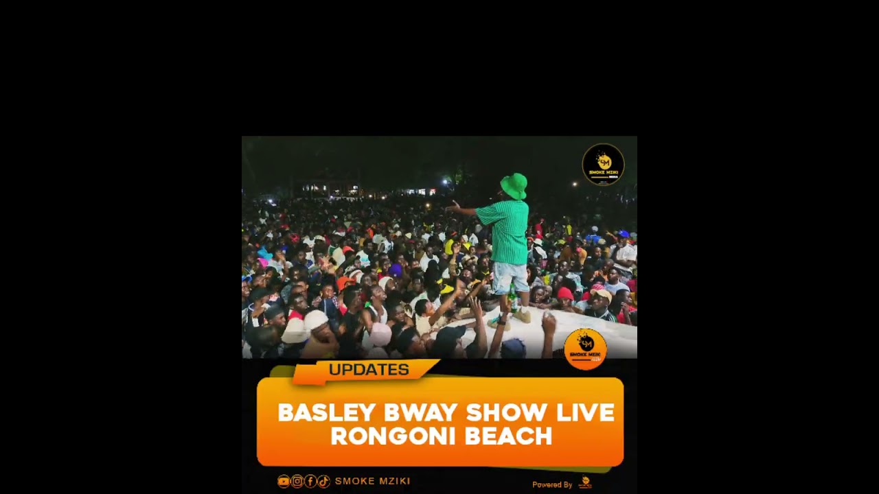 BASLEY BWAY SHOW LIVE RONGONI BEACH MWAKA MPYA