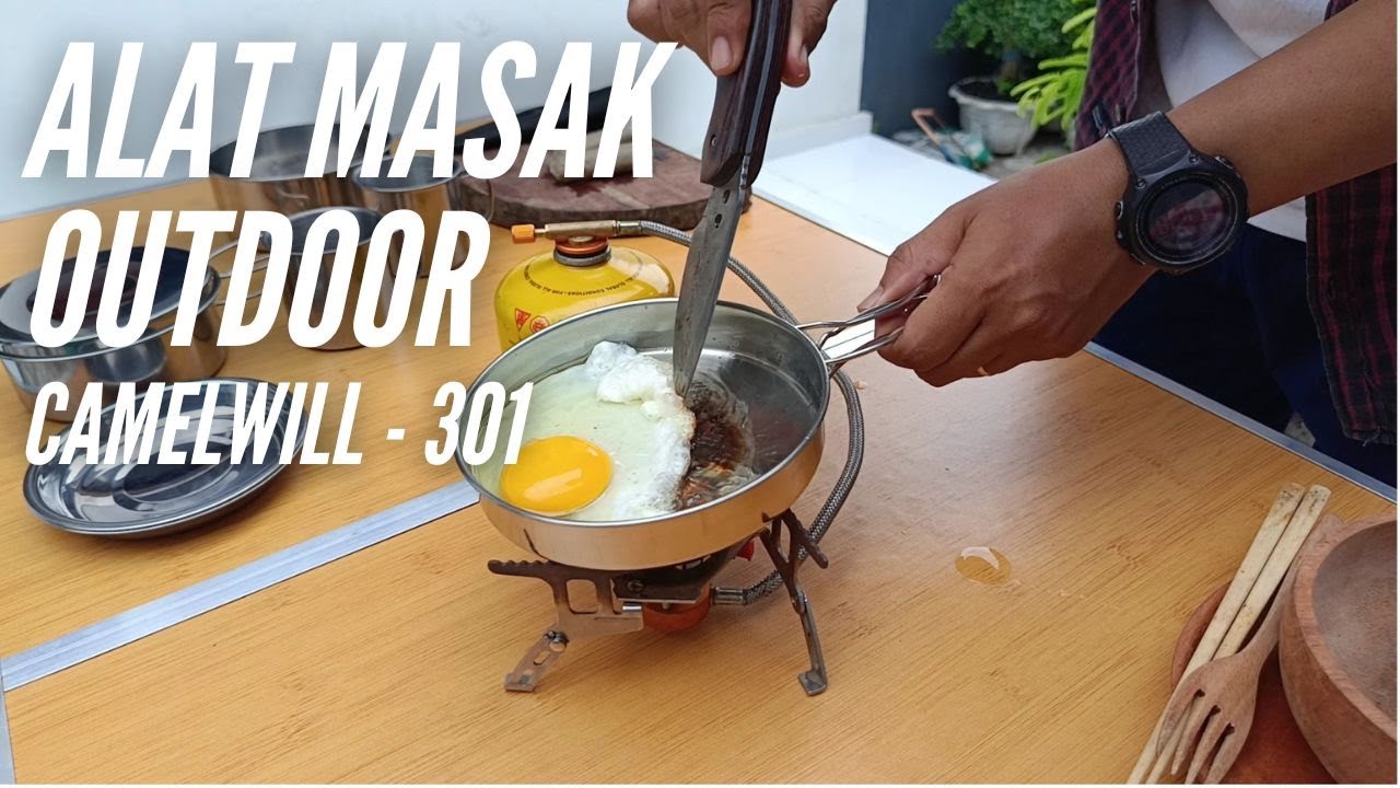 MENGHITAM INI || COOKING SET CAMEL WILL - 301 | TAPI KEREN INI ALAT MASAK LENGKAP