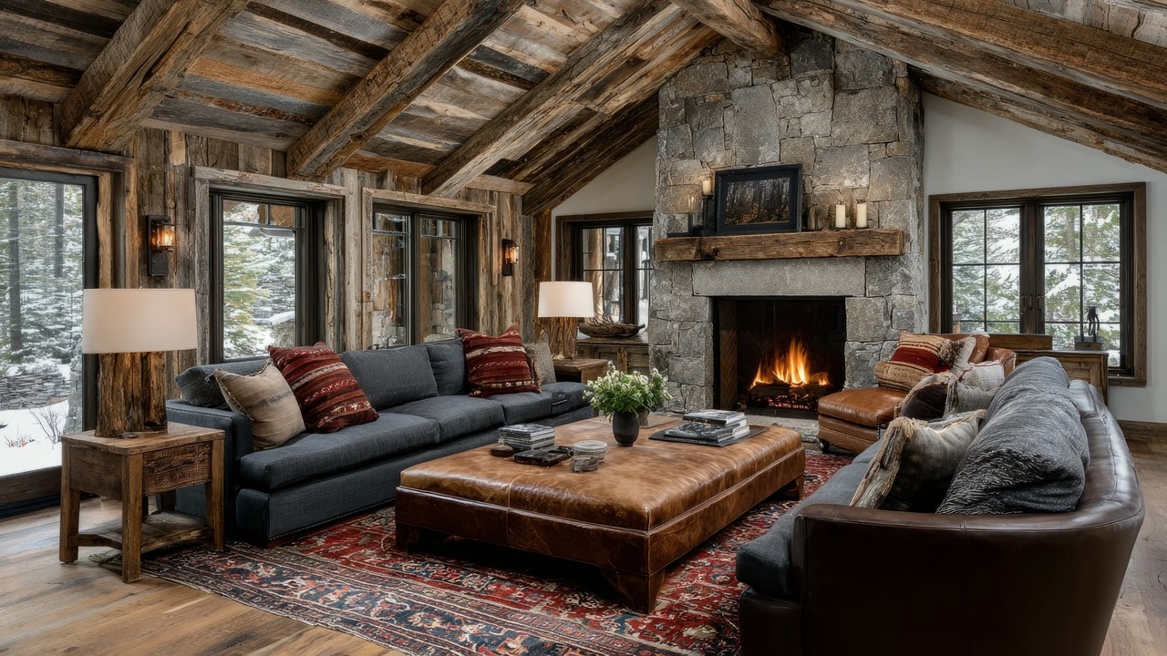 Rustic Reverie Small Space Cozy Winter Decor for Timeless Interior Home Style
