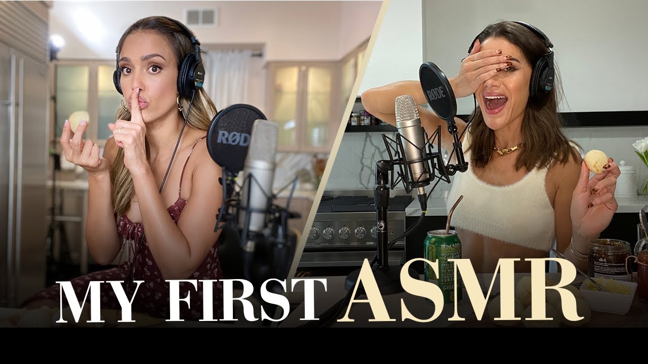 MY FIRST ASMR with JESSICA ALBA!