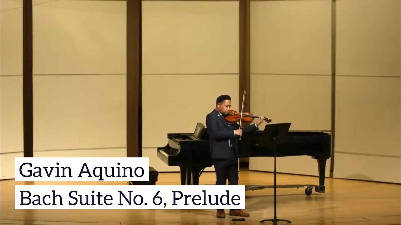 Bach: Suite No. 6, Prelude