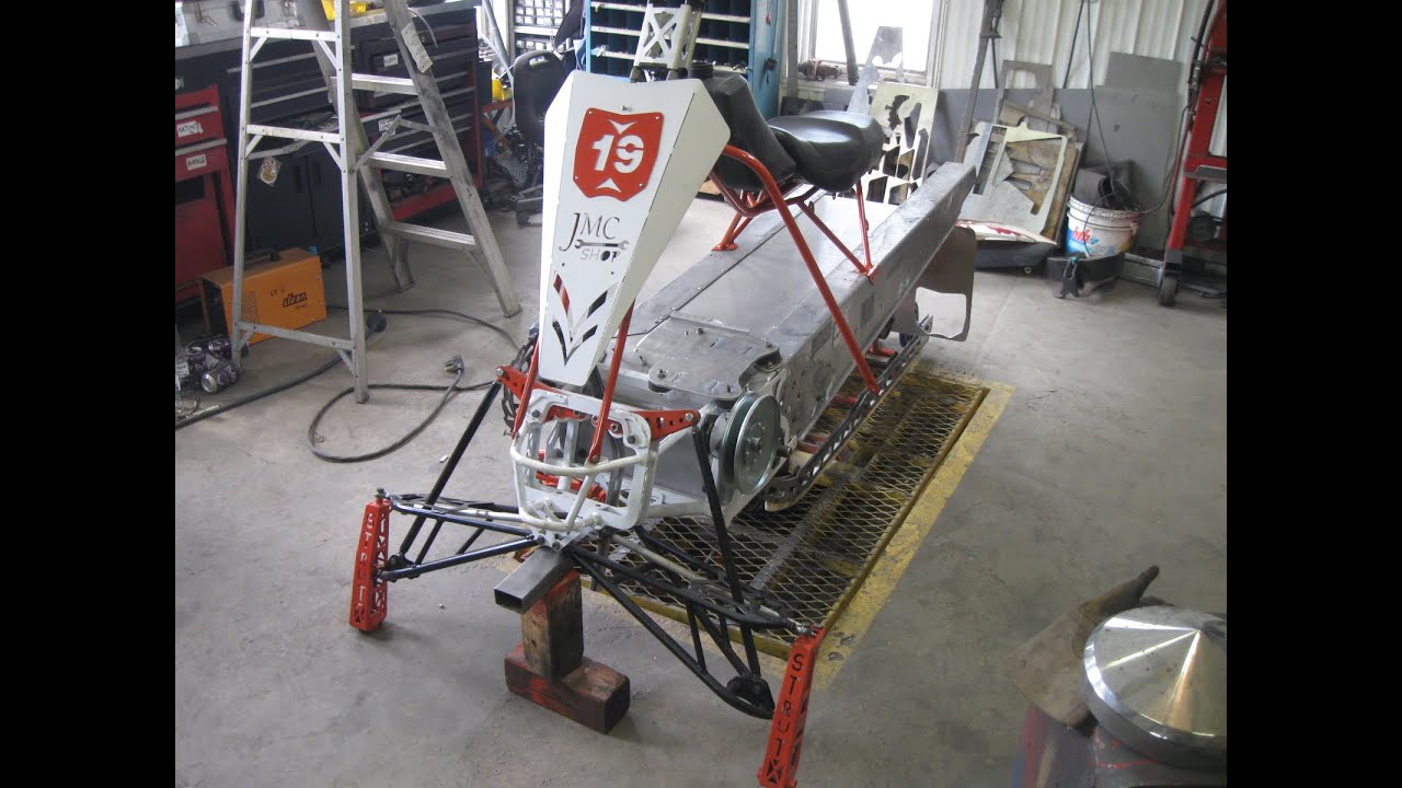 Homemade snowmobile Utapan 146