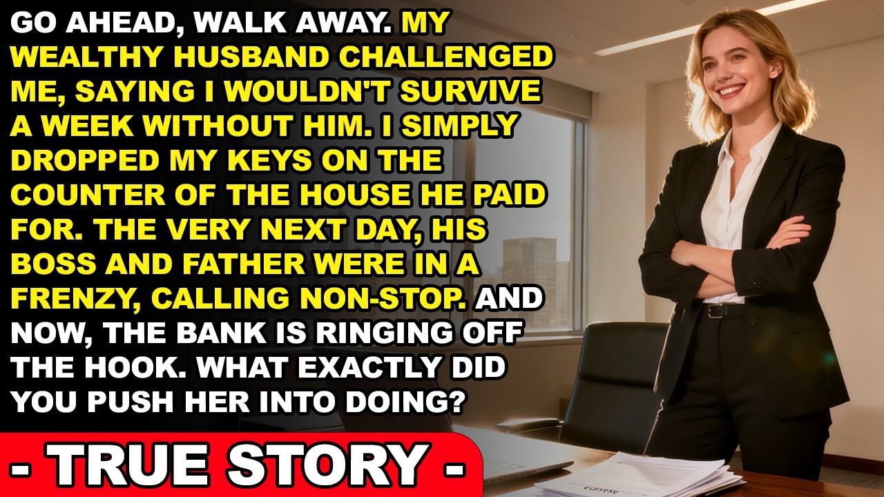 My Wealthy Husband Said I Needed Him—Then I Built My Own Empire