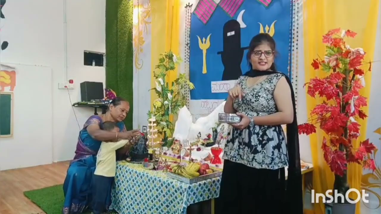 Maha shivarathri festival celebration at maplerootz preschool