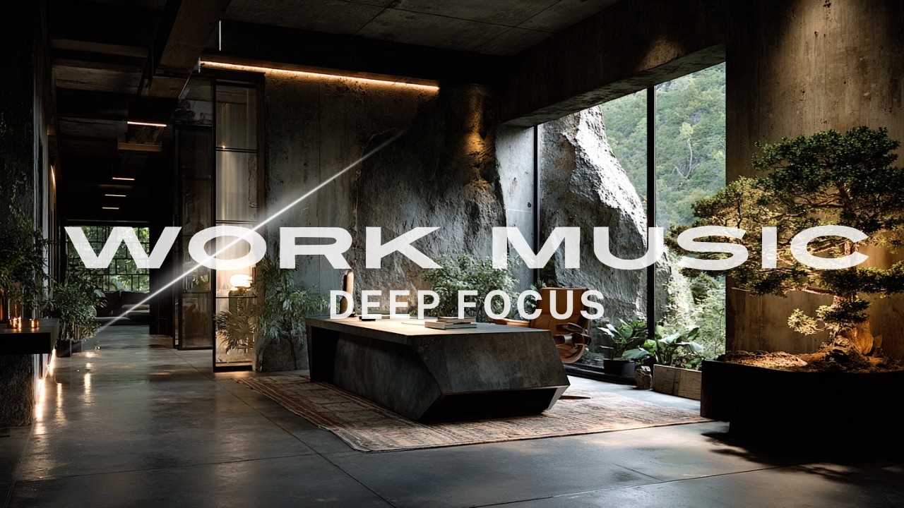 Work Music for Deep Focus | Minimal Productivity Atmosphere (2 Hours)
