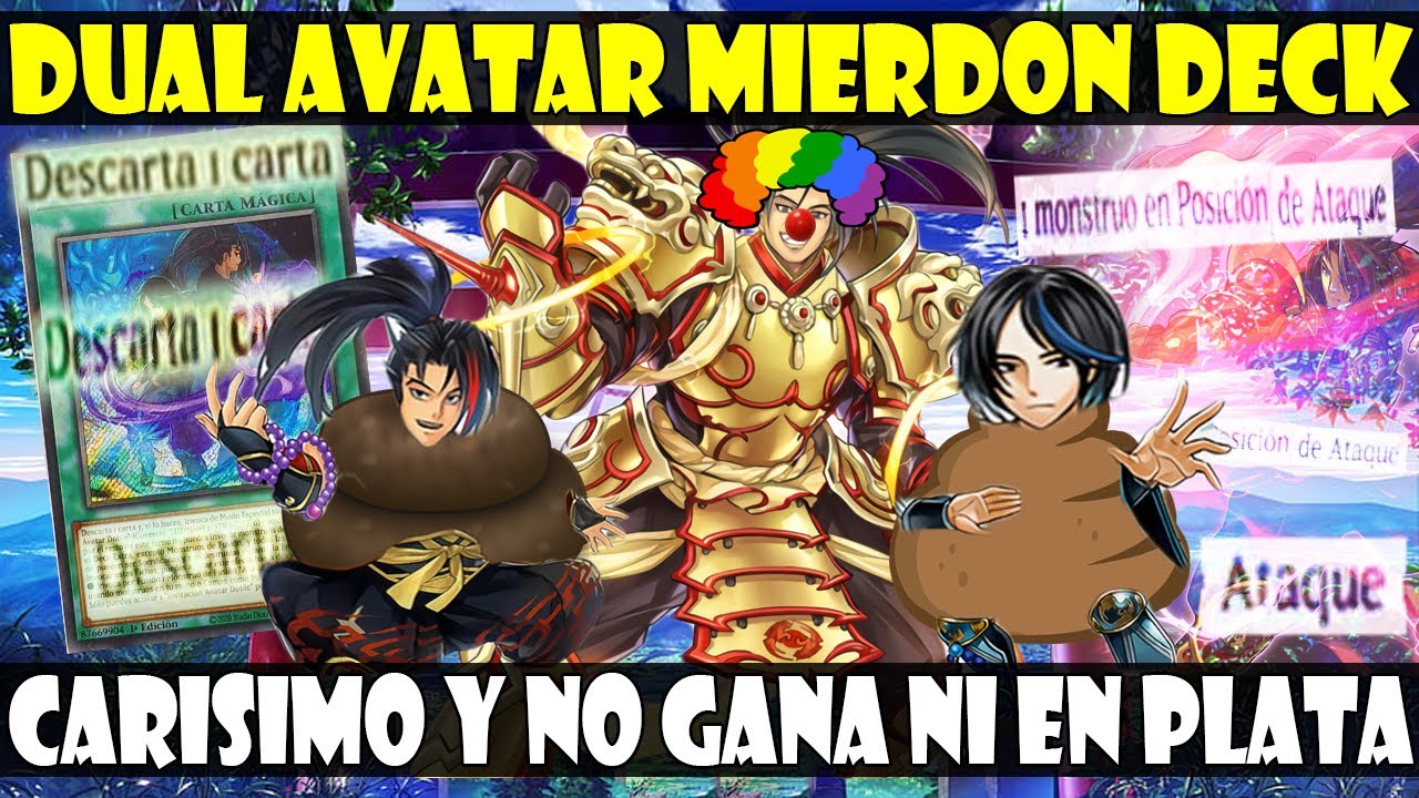 DUAL AVATAR/AVATAR DOBLE INJUGABLE QUE QUIERES MAT*RTE DECK | CARO Y MALO WOW - Yu-Gi-Oh! DUEL LINKS