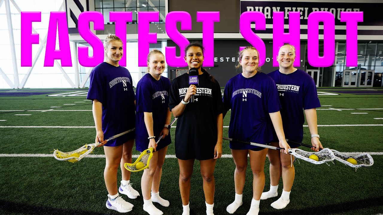 Dramatic Finish to the Fastest Shot Competition | Northwestern Lacrosse