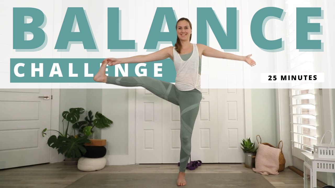 Balance Challenge | 28-Minute Yoga Class for Strength and Stability