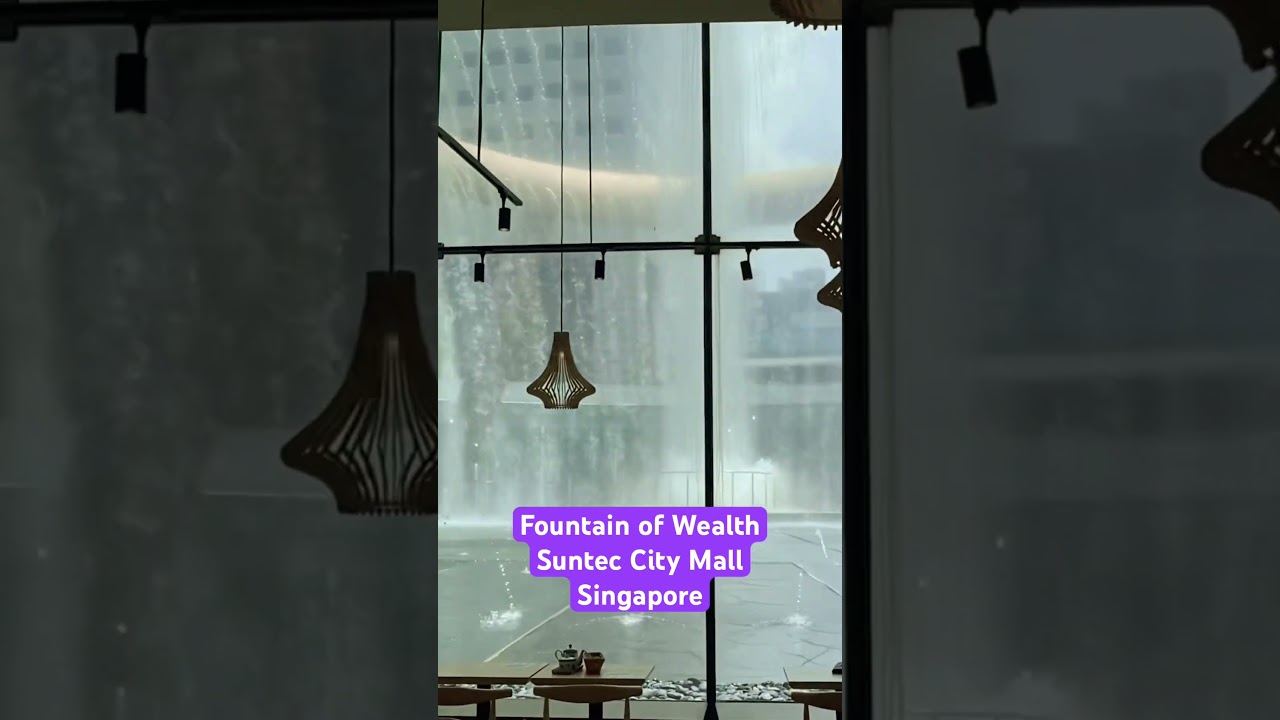Fountain of Wealth, Suntec City Mall, Singapore #Singapore #FountainOfWealth #SuntecCity #SG #Suntec