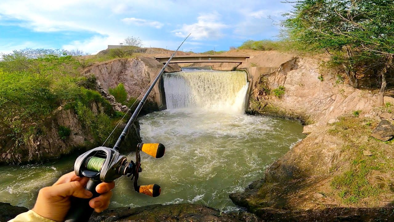 Peces GIGANTES Viven Aqu&iacute;!! | Pesca en Rio Secreto!