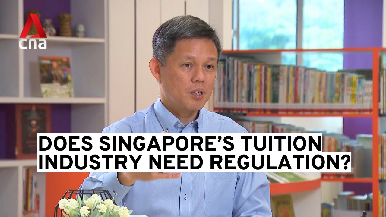 Should the tuition industry be regulated? Education Minister Chan Chun Sing responds