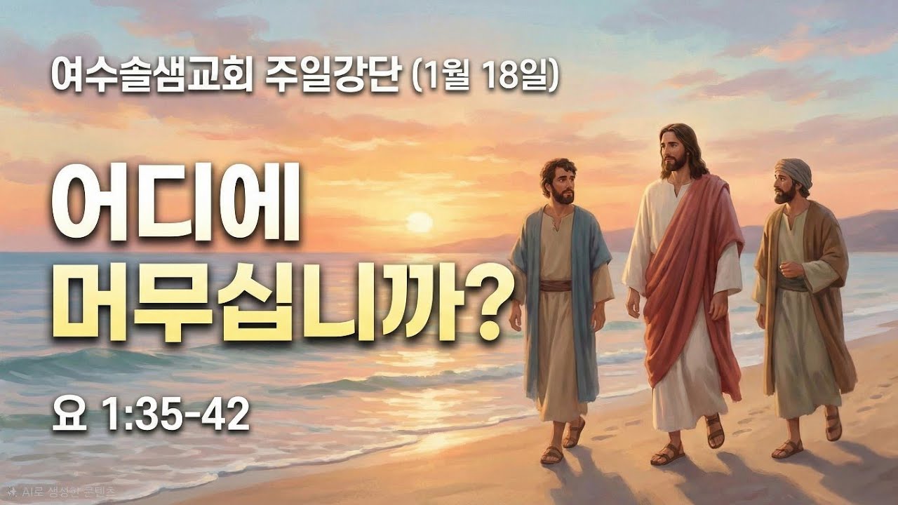 솔샘교회 주일예배