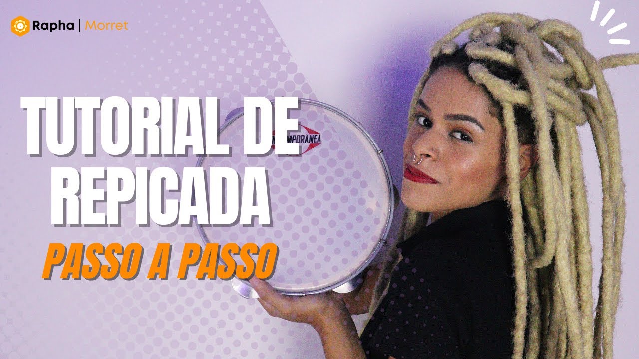 Passo a passo como fazer repicada no pandeiro | Rapha Morret #tutorial