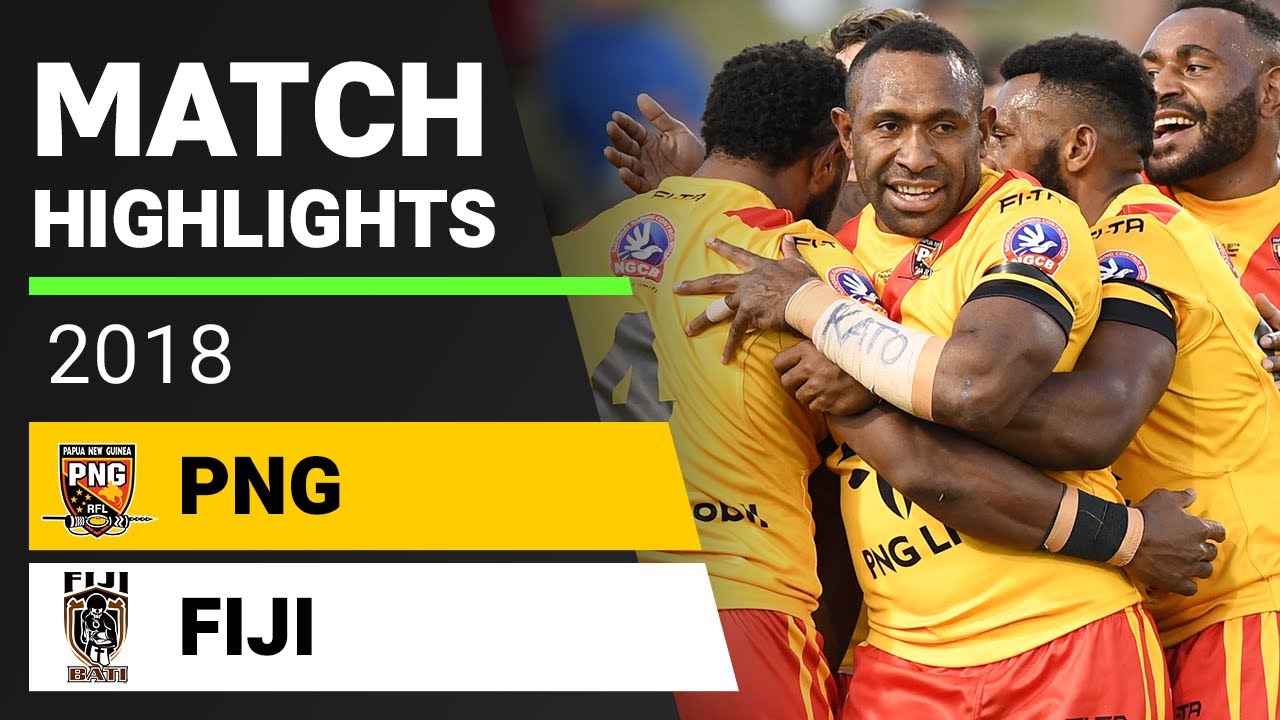 NRL Highlights | Papua New Guinea v Fiji Match Highlights | Pacific Test, 2018 | Internationals