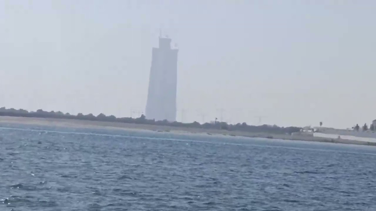 Jeddah Tower and red Sea Beach