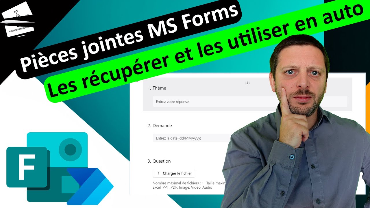 Récupérer et utiliser les pièces jointes d'un MS Forms