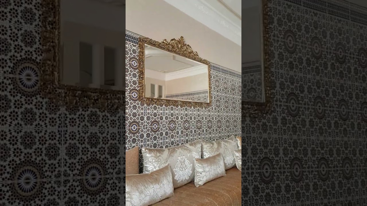 Salon marocain avec Zellige Maghribi