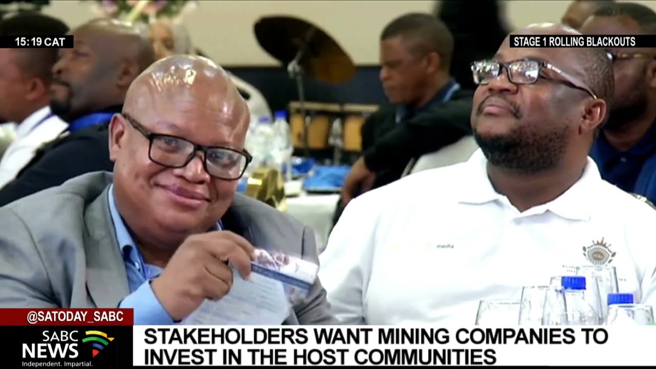 Mining sector stakeholders call for companies to invest in host communities