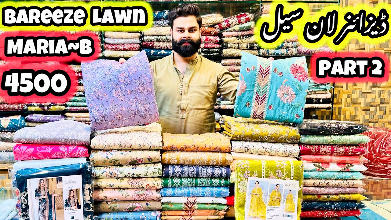 **LAWN❤️SALE**👑Part 2😍4500✅Maria&bull;B🇵🇰Luxury💯New Arrival🌺Bareeze🌸Exclusive Lawn👑Summer Special🎁75%OFF🎉