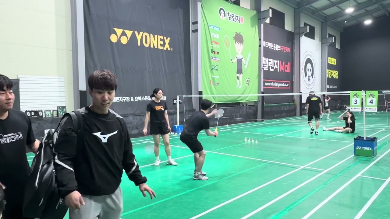 2/27 챌 혼복 현진 민서 / 도형 지윤