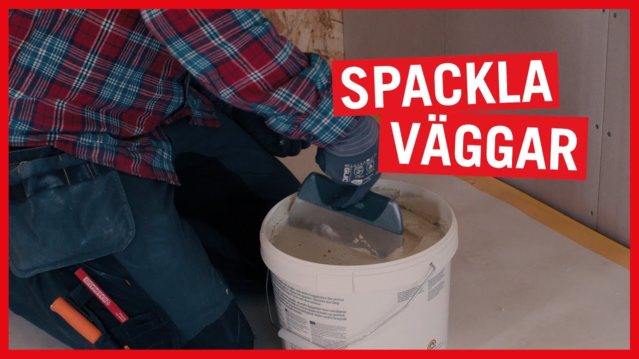 Spackla väggar - BAUHAUS