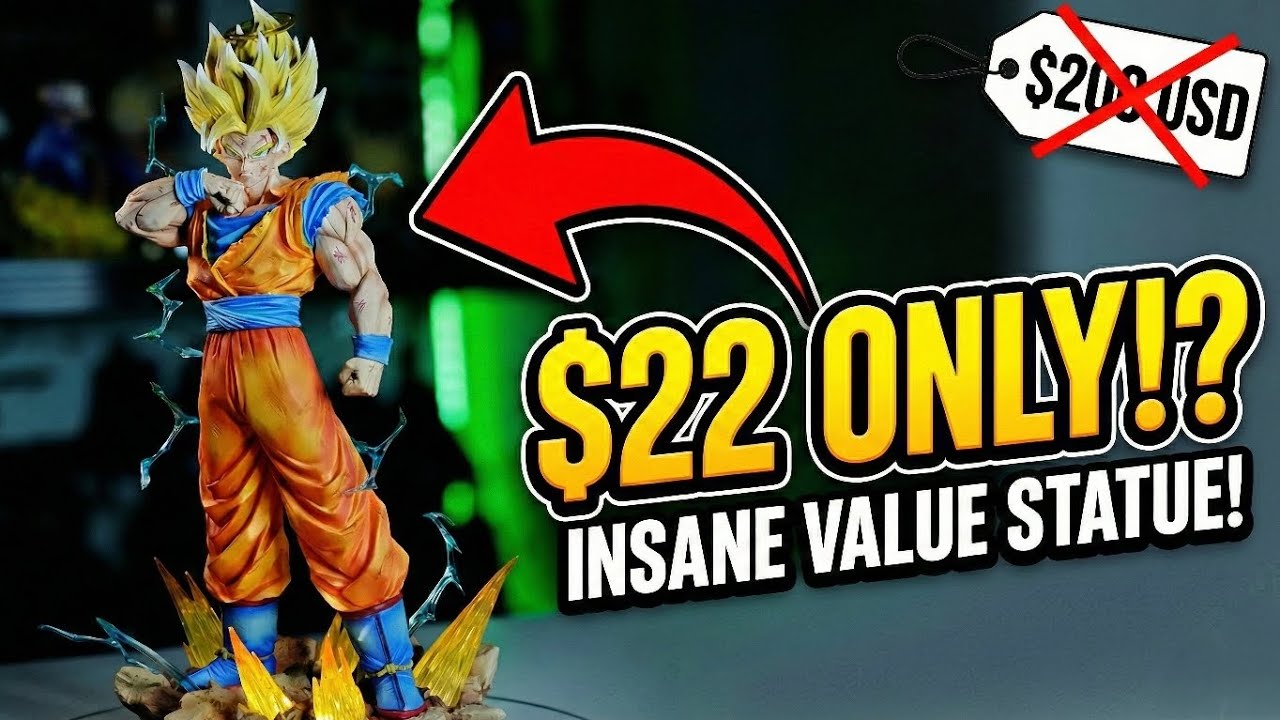 1/6 Scale Goku Statue for ONLY $22?! (JJ Studio Review)